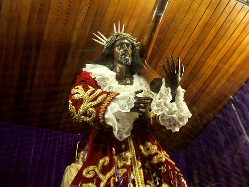 The Black Christ in Portobelo Panama Black Christ in Portobelo Panama